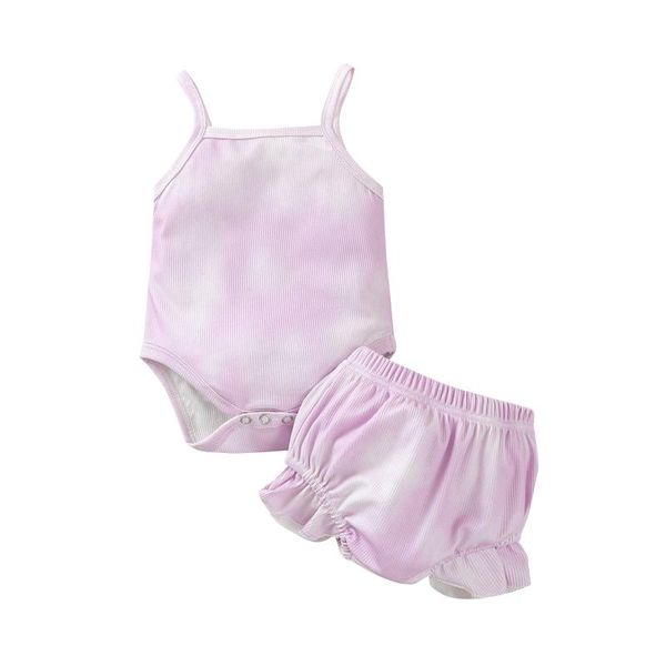 clothing sets baby girls tie-dye clothes set, sleeveless square collar sling romper + short pants with ruffles, White
clothing sets baby girls tie-dye clothes set, sleeveless square collar sling romper + short pants with ruffles, White