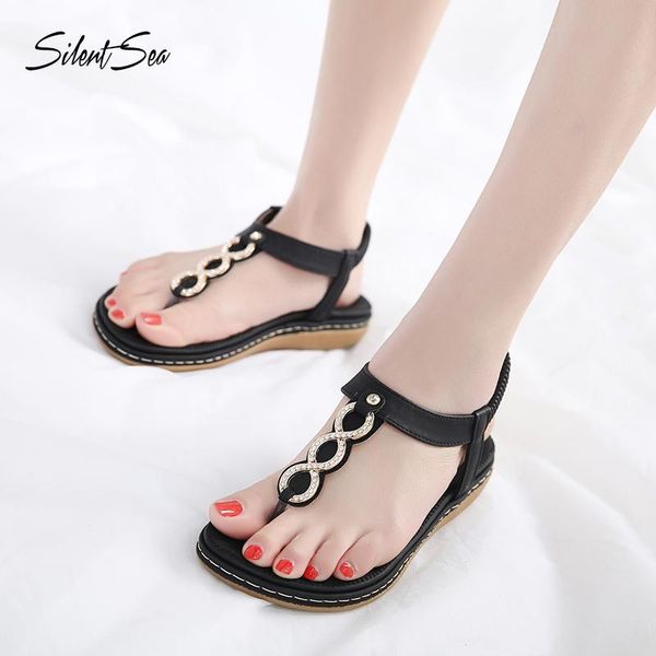 silentsea flat sandals women beach summer shoes fashion female mujer sandalias, Black
silentsea flat sandals women beach summer shoes fashion female mujer sandalias, Black