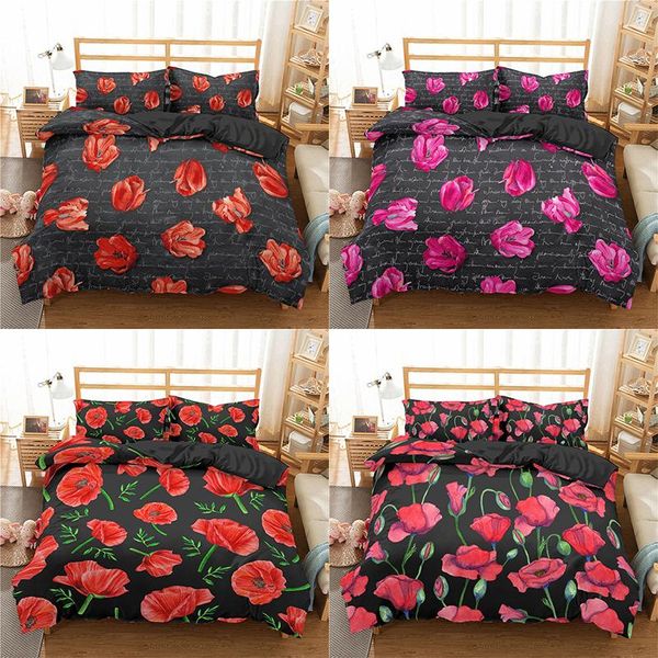 bedding sets poppy set color printing down duvet cover pillow case single double bed extra large high grade
bedding sets poppy set color printing down duvet cover pillow case single double bed extra large high grade