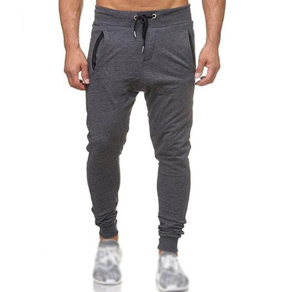 men's pants fashion solid color running casual sports trousers plus size high waist sweatpants for male, Black
men's pants fashion solid color running casual sports trousers plus size high waist sweatpants for male, Black