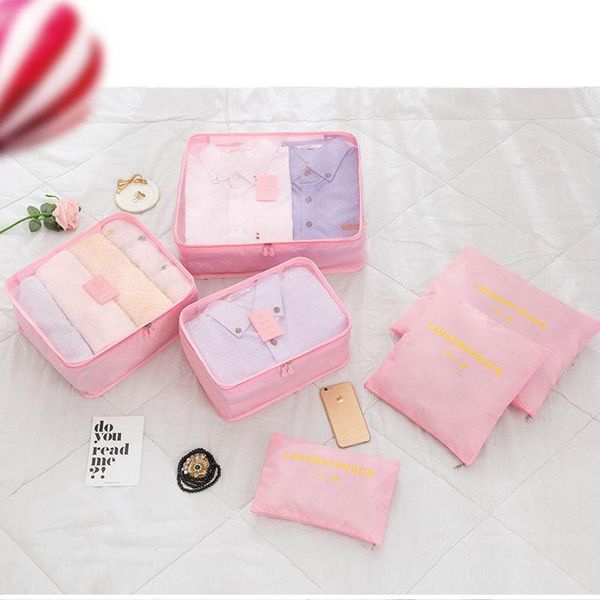 travel storage bag korean style six piece set fashionable oxford cloth toiletries multicolor light easy to carry bags
travel storage bag korean style six piece set fashionable oxford cloth toiletries multicolor light easy to carry bags