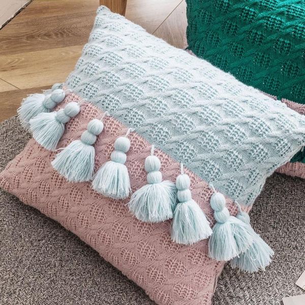 cushion/decorative pillow tassel bedding knitted cushion cover home sleeping room couch cushions chair pad
cushion/decorative pillow tassel bedding knitted cushion cover home sleeping room couch cushions chair pad