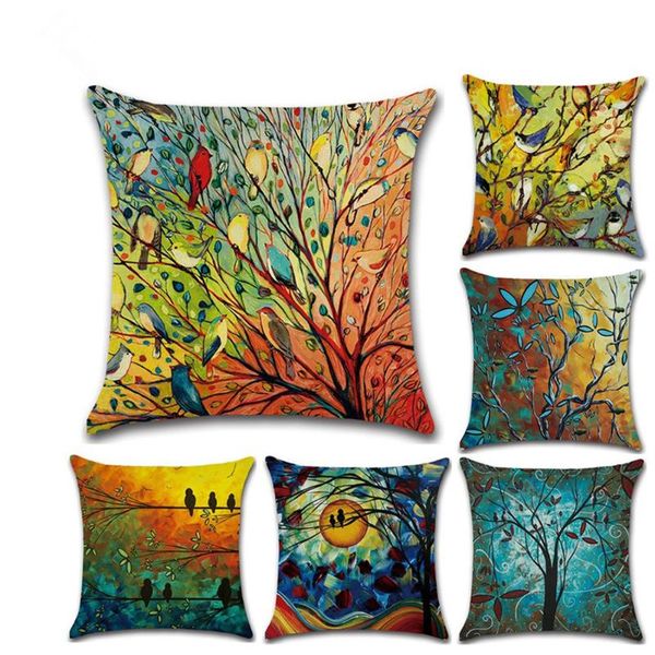 cushion/decorative pillow 2pcs oil painting birds pillowcase floral cushion cover cotton linen office case home decorative sofa
cushion/decorative pillow 2pcs oil painting birds pillowcase floral cushion cover cotton linen office case home decorative sofa