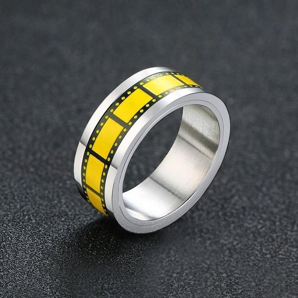 cluster rings men's stainless steel filmstrip ring wedding brands pipe gold film strip design pography lovers anillos jewelry, Golden;silver
cluster rings men's stainless steel filmstrip ring wedding brands pipe gold film strip design pography lovers anillos jewelry, Golden;silver