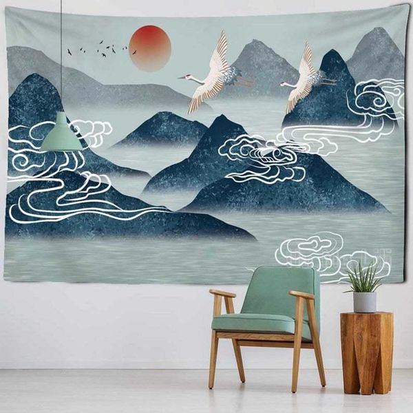 tapestries flying cranes in the mountain tapestry landscape birds clouds sun wall hanging art home decor bedroom living room
tapestries flying cranes in the mountain tapestry landscape birds clouds sun wall hanging art home decor bedroom living room
