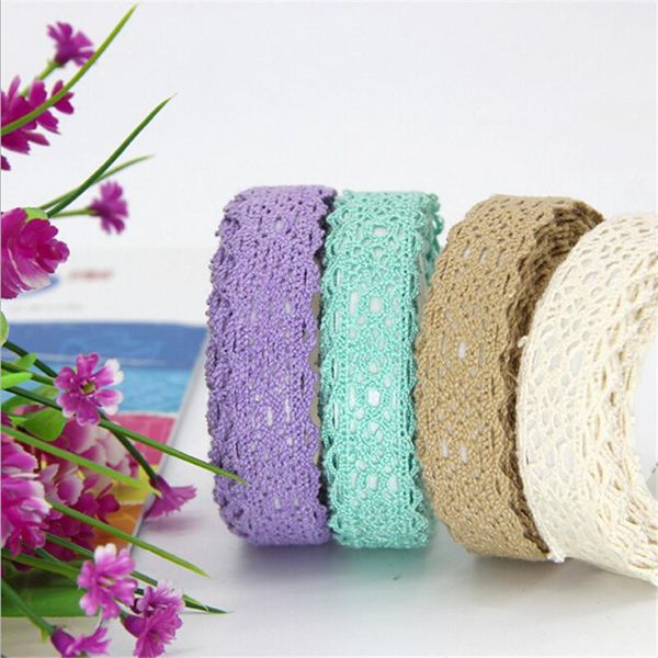 solid color hollow lace ffabric tape diy ccreative hand account decorative knit cotton hand-made gift wrap
solid color hollow lace ffabric tape diy ccreative hand account decorative knit cotton hand-made gift wrap