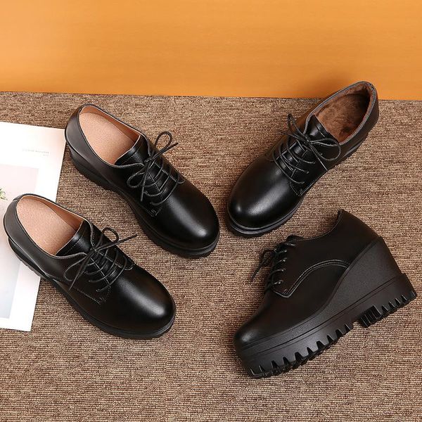 boots ladies shoes ankle female autumn pocket design thick bottom round toe lace up british fashion high heels snow, Black
boots ladies shoes ankle female autumn pocket design thick bottom round toe lace up british fashion high heels snow, Black