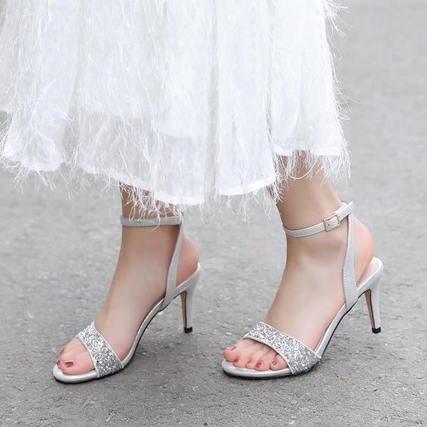 dress shoes ymechic 2021 summer fashion bling glitter design wedding bride party stiletto women's thin high heels womens sandals, Black
dress shoes ymechic 2021 summer fashion bling glitter design wedding bride party stiletto women's thin high heels womens sandals, Black