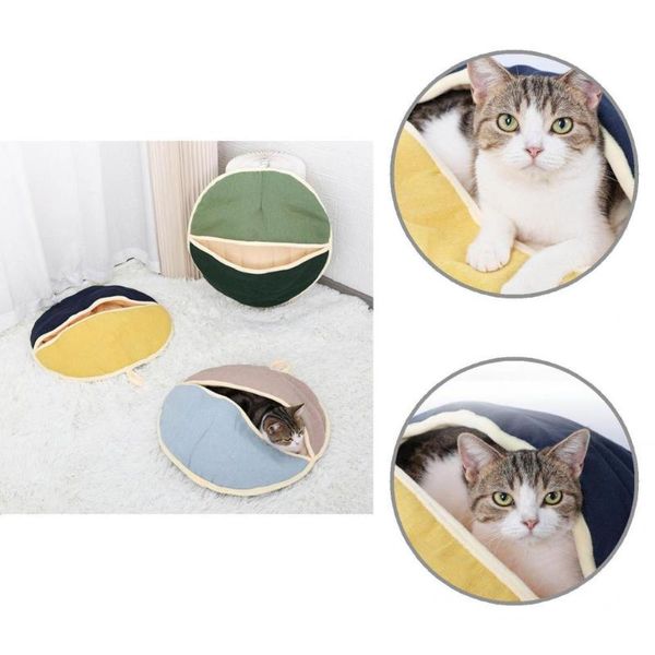 cat beds & furniture skin friendly convenient creative kitten bed nest anti-slip bottom pet cushion round fan appearance for household
cat beds & furniture skin friendly convenient creative kitten bed nest anti-slip bottom pet cushion round fan appearance for household