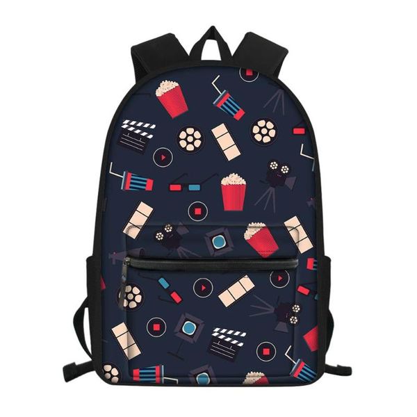 backpack kui liu teenage backpacks with summer drink cup print school bags shoulder women lapkids mochila