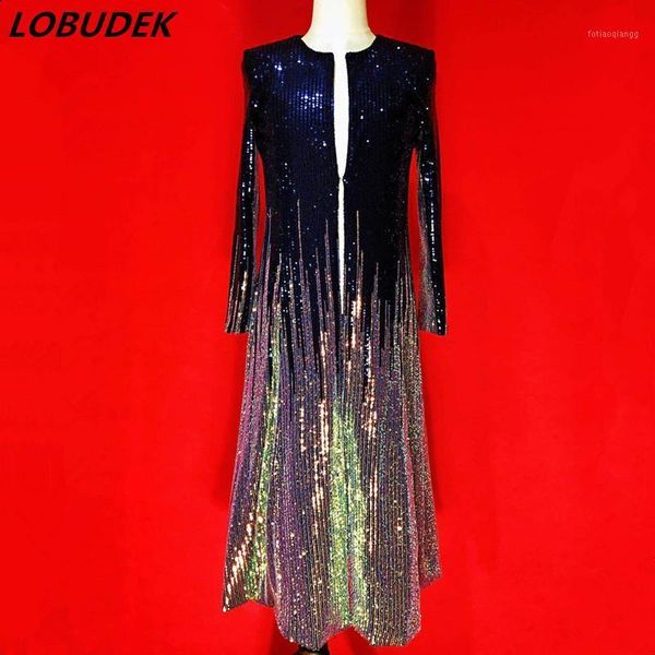 men's jackets colorful sequins slim jacket long coat tide male stars singer host performance stage wear bar fashion sequin outerwear co, Black;brown
men's jackets colorful sequins slim jacket long coat tide male stars singer host performance stage wear bar fashion sequin outerwear co, Black;brown