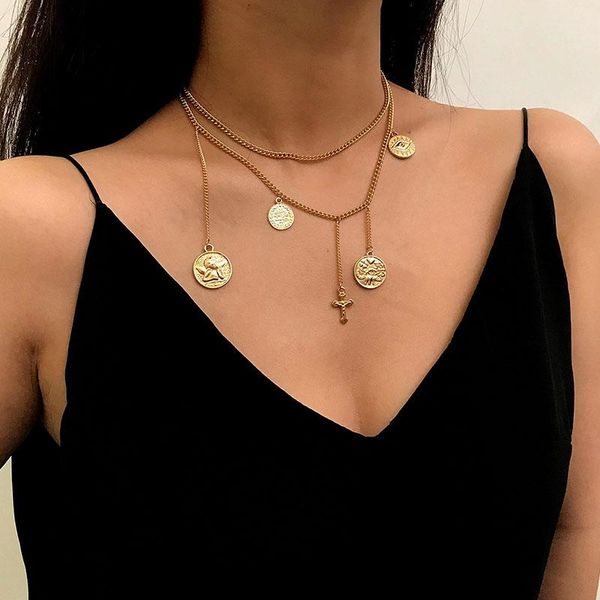 chokers ethnic angle coin chain tassel necklace for women european design link multilayers short sweater neck collar c2106, Golden;silver
chokers ethnic angle coin chain tassel necklace for women european design link multilayers short sweater neck collar c2106, Golden;silver