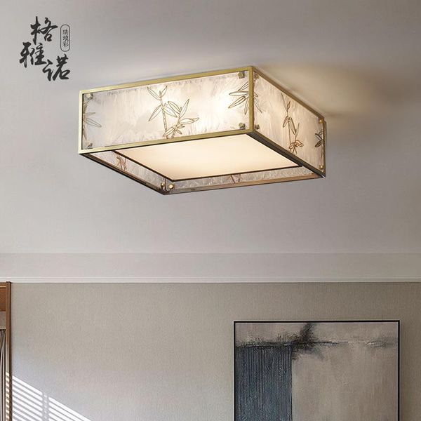 ceiling lights square bamboo leaf copper chinese style lamp atmospheric living room bedroom dining
ceiling lights square bamboo leaf copper chinese style lamp atmospheric living room bedroom dining