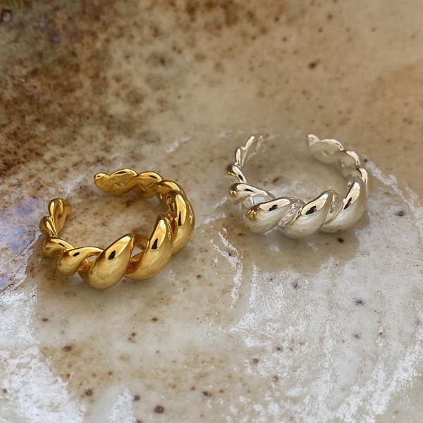 cluster rings amaiyllis 925 sterling silver rope twist index finger ring simple light luxury punk for female bijoux jewelry, Golden;silver
cluster rings amaiyllis 925 sterling silver rope twist index finger ring simple light luxury punk for female bijoux jewelry, Golden;silver