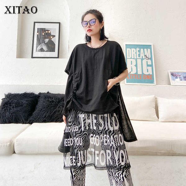 xitao letter print irregular t shirt fashion pocket pullover goddess fan summer small fresh elegant loose tee gcc3725 210621, White
xitao letter print irregular t shirt fashion pocket pullover goddess fan summer small fresh elegant loose tee gcc3725 210621, White