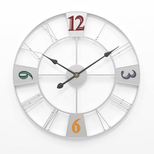 wall clocks 60cm over sized clock hanging slient metal modern watches decoration for living room
wall clocks 60cm over sized clock hanging slient metal modern watches decoration for living room