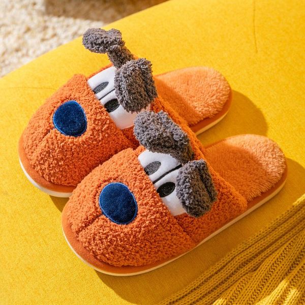 slippers cotton female lovely dog winter warm couple indoor home autumn and soft bottom male plush, Black
slippers cotton female lovely dog winter warm couple indoor home autumn and soft bottom male plush, Black