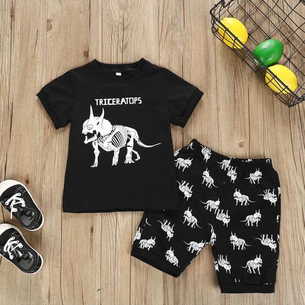 cartoon dinosaur kids boys clothes print t shirt shorts children clothing boy set 1 2 3 4 6 7, White
cartoon dinosaur kids boys clothes print t shirt shorts children clothing boy set 1 2 3 4 6 7, White