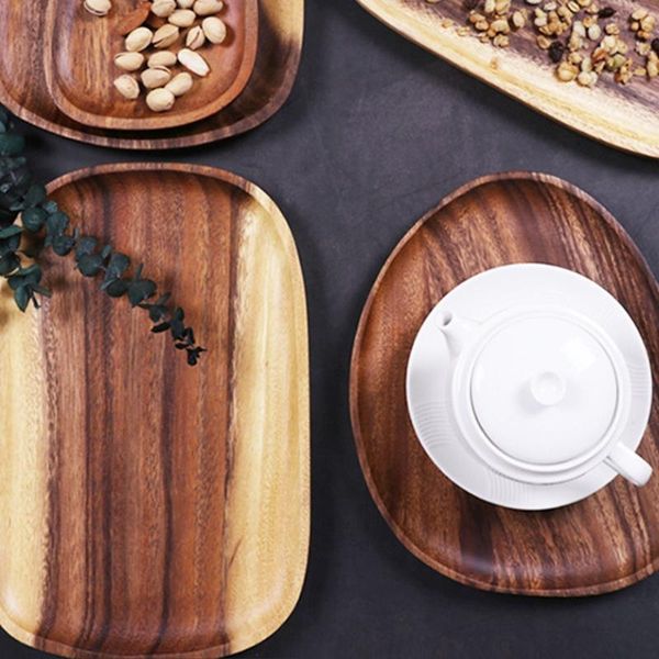 dishes & plates creative wood irregular oval dinner plate lightweight easy cleaning solid pan for snack dessert unbreakable fruit
dishes & plates creative wood irregular oval dinner plate lightweight easy cleaning solid pan for snack dessert unbreakable fruit