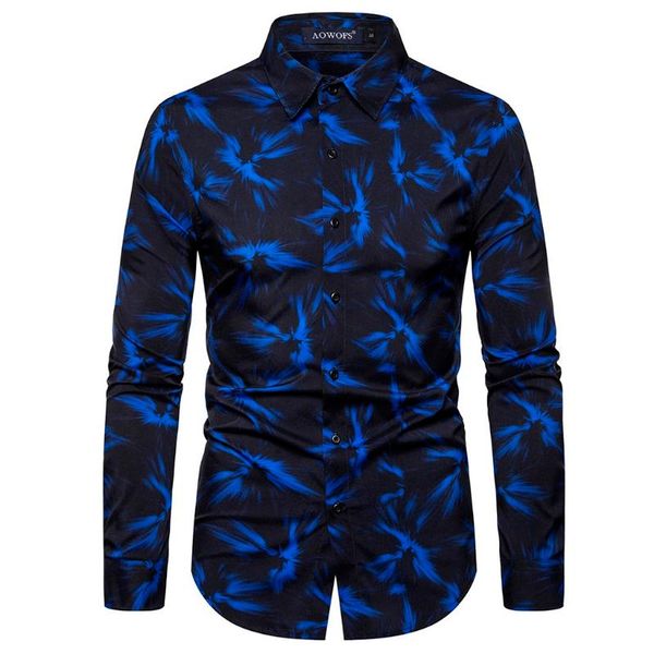men flower shirt street slim fit long sleeve cool shirts camisa masculina chemise homme social club prom men's casual, White;black
men flower shirt street slim fit long sleeve cool shirts camisa masculina chemise homme social club prom men's casual, White;black