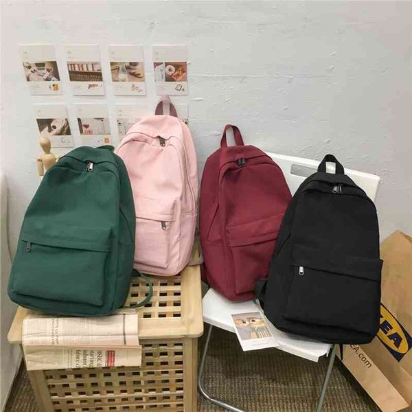 backpack women solid color shoulder bag fashion school for teenage girl children backpacks travel
backpack women solid color shoulder bag fashion school for teenage girl children backpacks travel