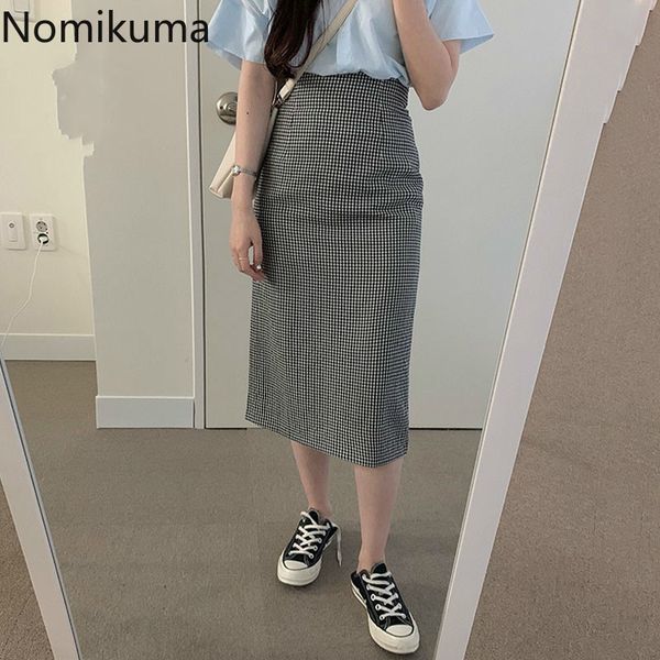 nomikuma cotton linen plaid skirt women vintage fashion high waist skirts female split casual retro korean faldas mujer 3c586 210514, Black
nomikuma cotton linen plaid skirt women vintage fashion high waist skirts female split casual retro korean faldas mujer 3c586 210514, Black