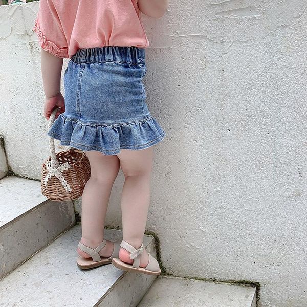 summer girls skirt baby skinny kids denim children bottoms fashion fishtail hip hop ruched button pocket 1 to 7 yrs skirts, Blue
summer girls skirt baby skinny kids denim children bottoms fashion fishtail hip hop ruched button pocket 1 to 7 yrs skirts, Blue