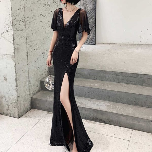 perhaps u women evening party dress black gold green sequined mesh patchwork v neck halter split short sleeve maxi dress d2197 210529, Black;gray
perhaps u women evening party dress black gold green sequined mesh patchwork v neck halter split short sleeve maxi dress d2197 210529, Black;gray