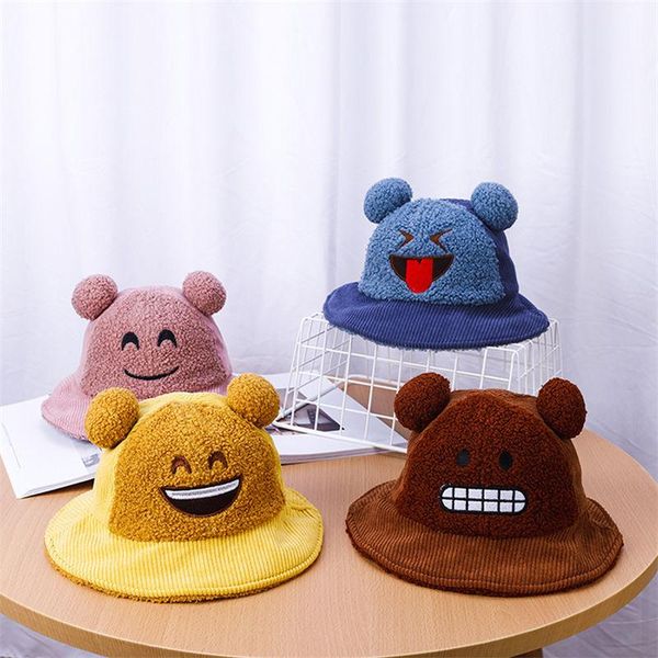 cloches 2021 autumn and winter face embroidery bucket hat fisherman outdoor travel sun cap hats for children boys girls 222, Blue;gray
cloches 2021 autumn and winter face embroidery bucket hat fisherman outdoor travel sun cap hats for children boys girls 222, Blue;gray