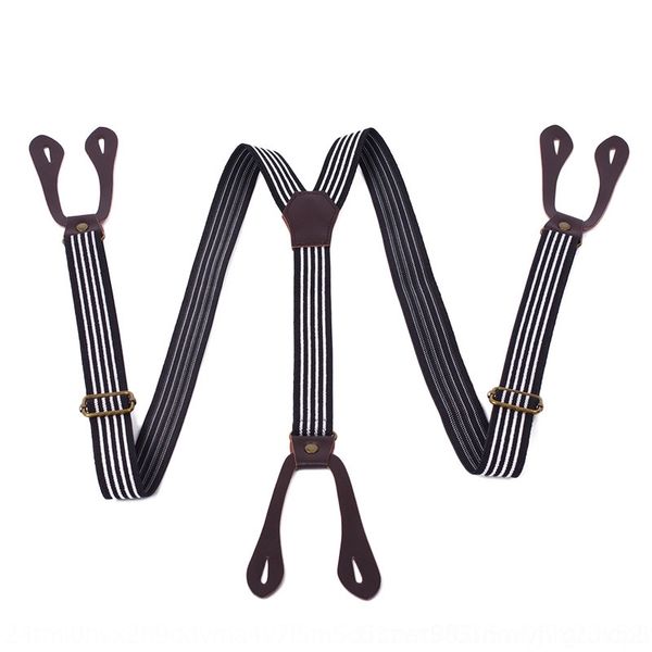 knv qianqiao fashion boutique button eye sling suspenders button sling stripe men's long strap women's suspender strap, Black;white
knv qianqiao fashion boutique button eye sling suspenders button sling stripe men's long strap women's suspender strap, Black;white