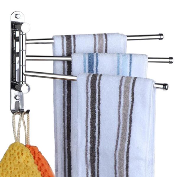 towel racks bar wall mounted self-adhesive/screw stainless steel swivel rack 3/4/5 arms bathroom hanger supplies
towel racks bar wall mounted self-adhesive/screw stainless steel swivel rack 3/4/5 arms bathroom hanger supplies