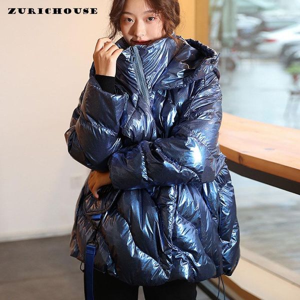 women's down & parkas zurichouse brand fashion designer women winter white duck jacket thick shinny loose hooded snow coat female warm, Black
women's down & parkas zurichouse brand fashion designer women winter white duck jacket thick shinny loose hooded snow coat female warm, Black