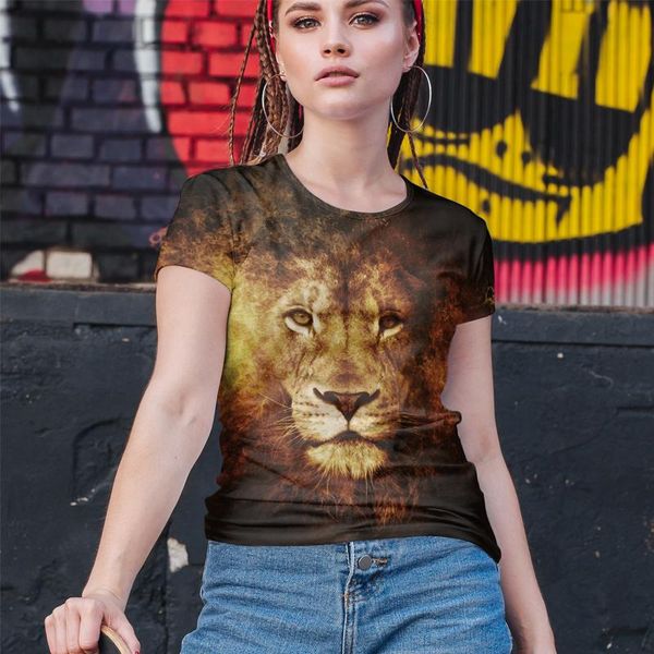 women's t-shirt animal orangutan monkey print casual short sleeve oversized loose crew neck women clothing, White
women's t-shirt animal orangutan monkey print casual short sleeve oversized loose crew neck women clothing, White