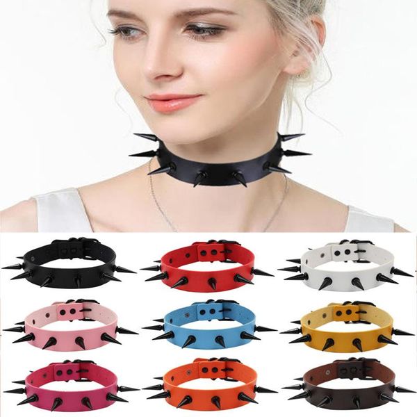 chokers women leather goth rivets choker necklaces collar bondage handmade harness gothic jewelry, Golden;silver
chokers women leather goth rivets choker necklaces collar bondage handmade harness gothic jewelry, Golden;silver