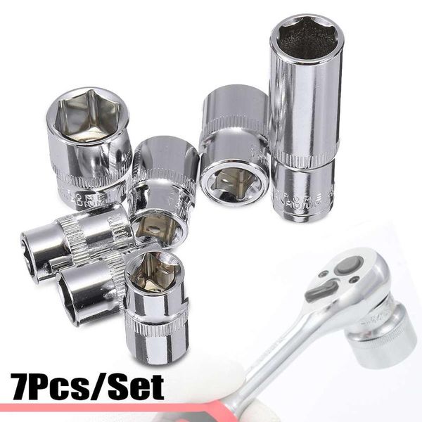 doersupp 7pcs ratchet wrench socket adapter drill bit head torque spanner 10/ 12/ 13/ 14/ 15/ 17mm chrome vanadium steel hand tools
doersupp 7pcs ratchet wrench socket adapter drill bit head torque spanner 10/ 12/ 13/ 14/ 15/ 17mm chrome vanadium steel hand tools