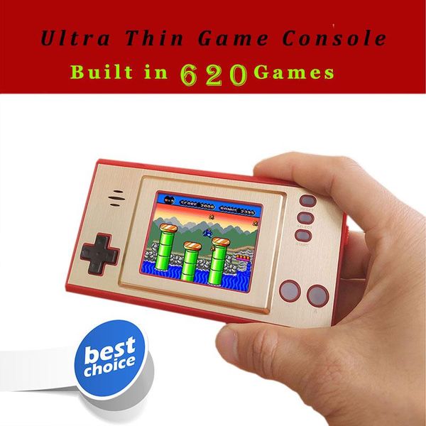 portable game players mini handheld 2.5 inch ultra thin retro video console with 620 classic juegos for kids av output
portable game players mini handheld 2.5 inch ultra thin retro video console with 620 classic juegos for kids av output