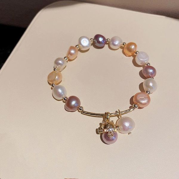 charm bracelets lovoacc elegant champagne colour irregular genuine pearl beaded for women metal fortune cat jewelry, Golden;silver
charm bracelets lovoacc elegant champagne colour irregular genuine pearl beaded for women metal fortune cat jewelry, Golden;silver