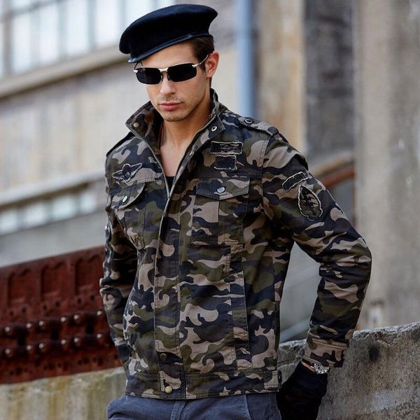men's jackets camouflage colors plus size 4xl autumn military style men bomber winter, Black;brown
men's jackets camouflage colors plus size 4xl autumn military style men bomber winter, Black;brown