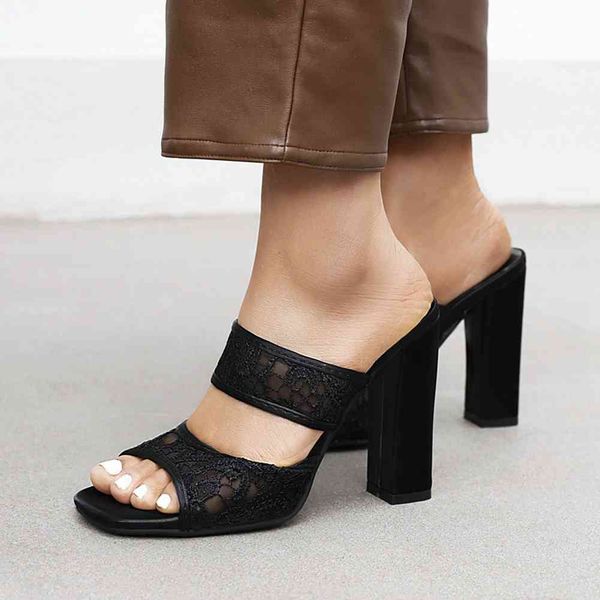 sandals elegant female slip on design embroidery shoes open toe summer women high heels brand pumps, Black
sandals elegant female slip on design embroidery shoes open toe summer women high heels brand pumps, Black