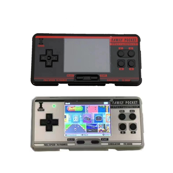 classic handheld game console abs shell hd screen tv output portable video gray black 2gb 1094 games 3 inch usb players
classic handheld game console abs shell hd screen tv output portable video gray black 2gb 1094 games 3 inch usb players