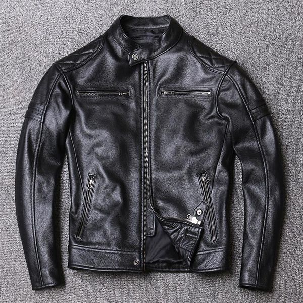 men's leather & faux yr.men short black genuine clothes.fashion rider slim cowhide coat.quality cool biker jacket
men's leather & faux yr.men short black genuine clothes.fashion rider slim cowhide coat.quality cool biker jacket