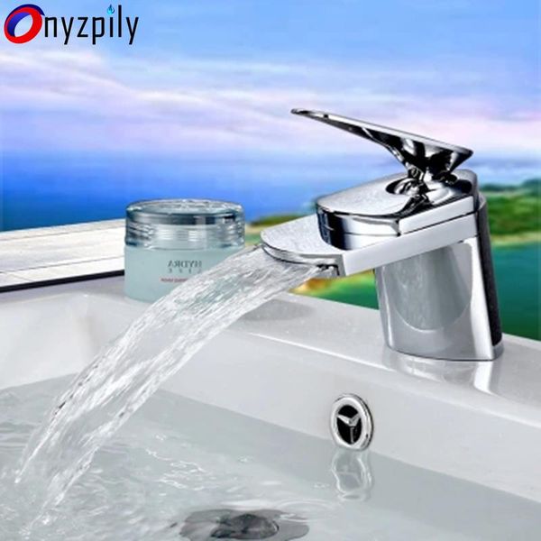bathroom sink faucets ceramic valve basin faucet waterfall spout single handle chrome finish &cold mixer water tap
bathroom sink faucets ceramic valve basin faucet waterfall spout single handle chrome finish &cold mixer water tap