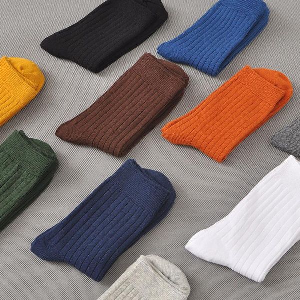 men's socks plus size cotton business deodorant crew breathable solid color us, Black
men's socks plus size cotton business deodorant crew breathable solid color us, Black