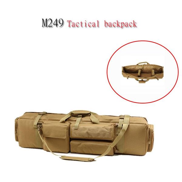 outdoor bags m249 gun bag military rifle backpack with shoulder strap protector
outdoor bags m249 gun bag military rifle backpack with shoulder strap protector