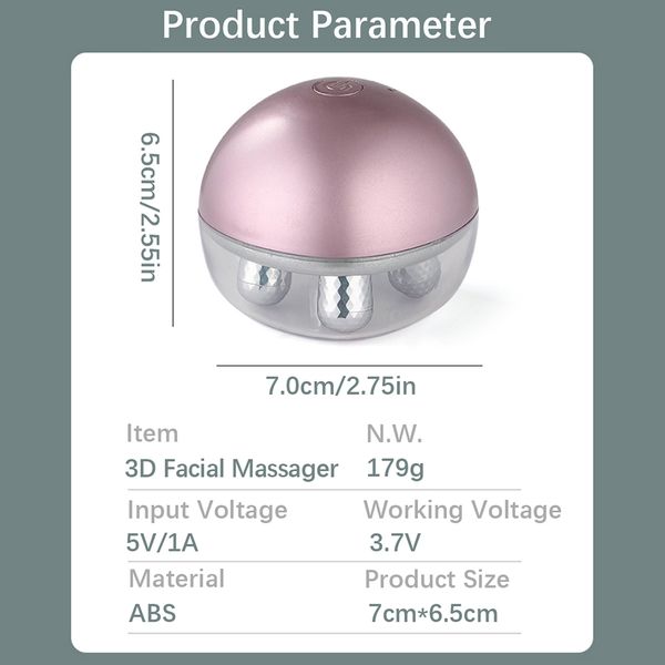 3d face massager facial massage rotate roller ems microcurrent skin lifting tighten jawline reduce wrinkle promote product in p
3d face massager facial massage rotate roller ems microcurrent skin lifting tighten jawline reduce wrinkle promote product in p
