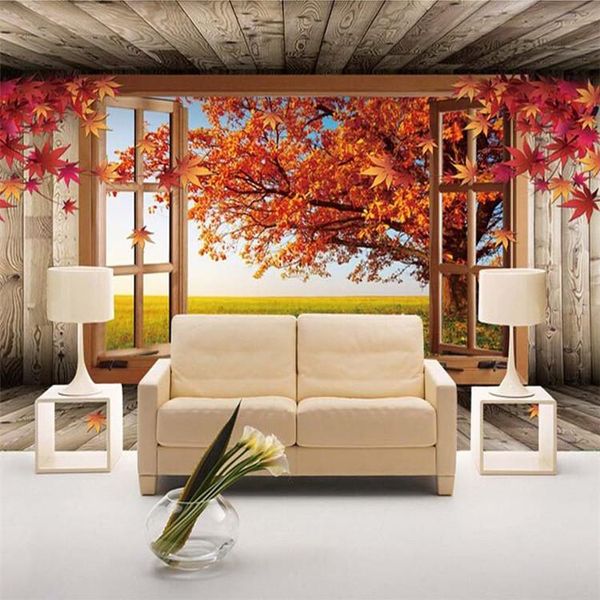 wallpapers custom 3d wall mural wallpaper maple tree landscape po for living room sofa tv background bedroom walls home decor
wallpapers custom 3d wall mural wallpaper maple tree landscape po for living room sofa tv background bedroom walls home decor