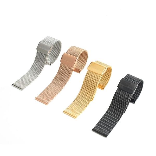 watch bands 12mm/14mm/16mm/18mm/20mm/22mm stainless steel strap straight end bracelet mesh safe buckle relojes hombre xmas gift, Black;brown
watch bands 12mm/14mm/16mm/18mm/20mm/22mm stainless steel strap straight end bracelet mesh safe buckle relojes hombre xmas gift, Black;brown