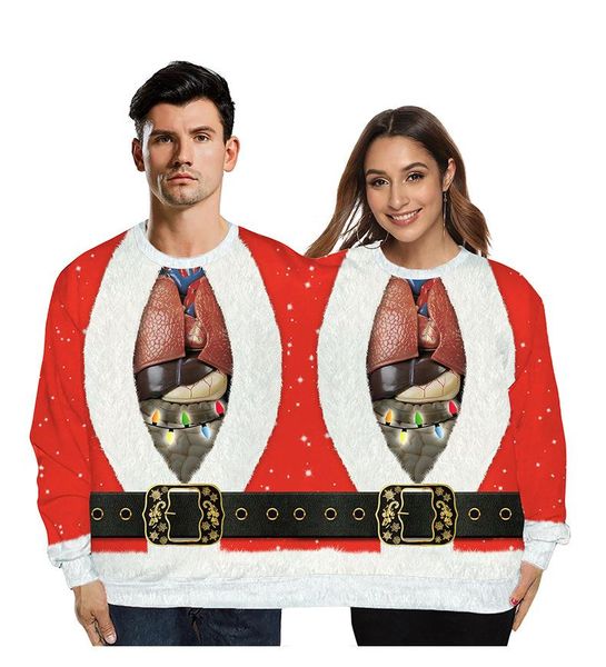 women's sweaters couple one-piece christmas sweater for women mens jumper couples pullover autumn fall clothes 2021 woman ugly knitted, White;black
women's sweaters couple one-piece christmas sweater for women mens jumper couples pullover autumn fall clothes 2021 woman ugly knitted, White;black