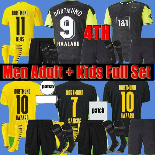 2021 borussia haaland dortmund fourth 4th soccer jerseys men kids kits short socks 20 21 reus brandt sancho hummels emre can football shirts, Black;yellow
2021 borussia haaland dortmund fourth 4th soccer jerseys men kids kits short socks 20 21 reus brandt sancho hummels emre can football shirts, Black;yellow