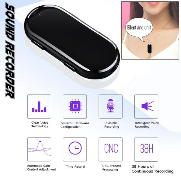 clear voice noise reduction concealed mini professional hd pendant smart up to 58 hours digital recorder
clear voice noise reduction concealed mini professional hd pendant smart up to 58 hours digital recorder